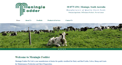 Desktop Screenshot of meningiefodder.com.au